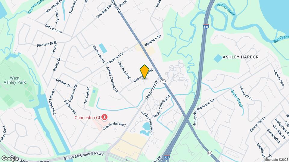 1832 Beechwood Rd Map and Location Details