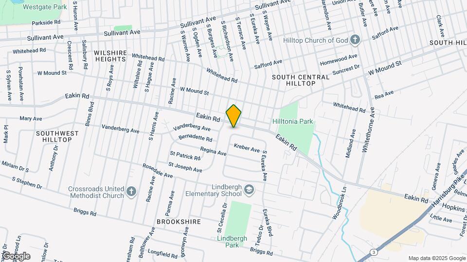 2574 Vanderberg Ave Map and Location Details