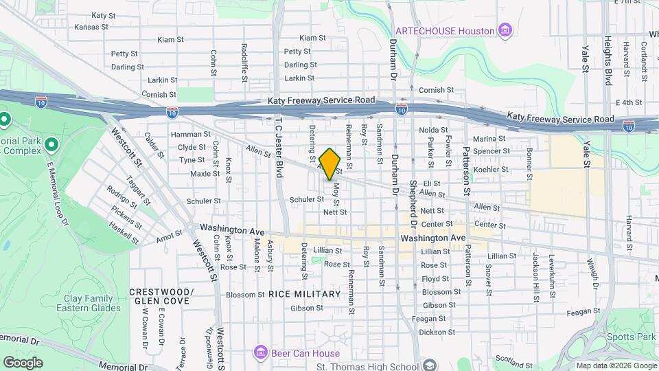 1356 Studer St Map and Location Details