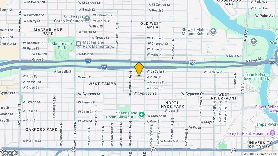 2318 W Arch St Map and Location Details