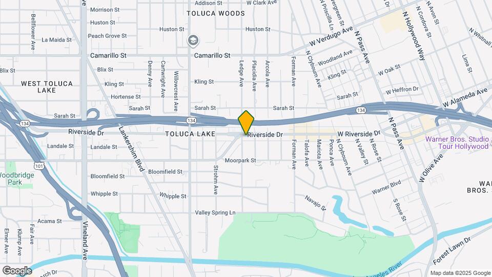 10352 Riverside Dr Mapa y Detalles de la Ubicación