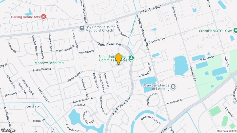 3111 Bay Spring Dr Map and Location Details