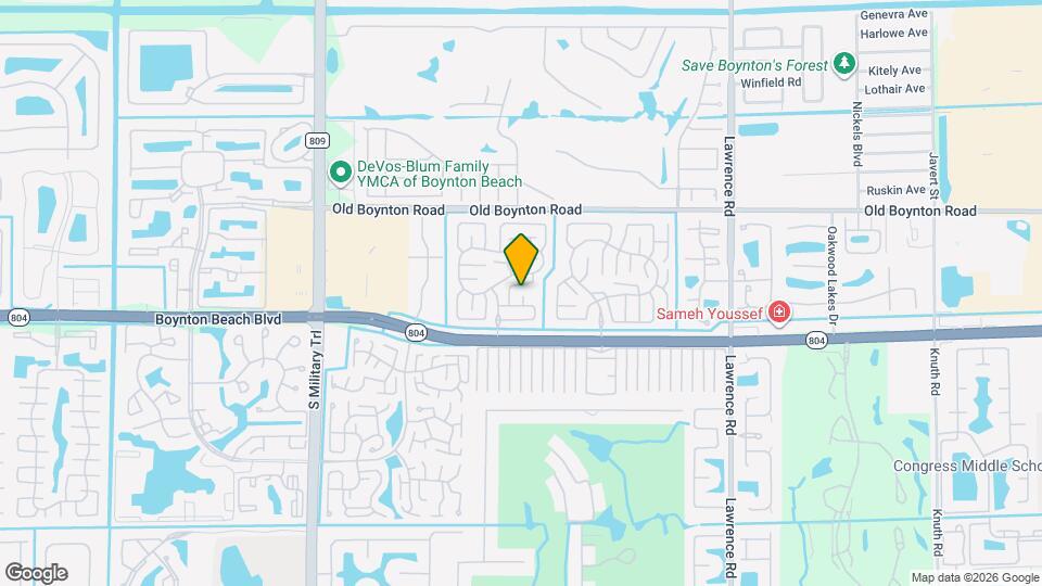 9940 Bauhinia Tree Way, Unit B Map and Location Details