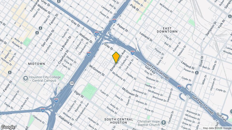 2401 Hadley St Mapa y Detalles de la Ubicación