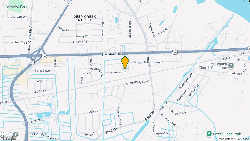 2208 Tennessee Dr Map and Location Details