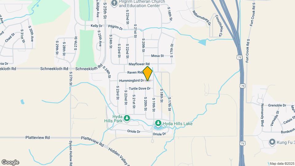 1909 Hummingbird Dr Map and Location Details