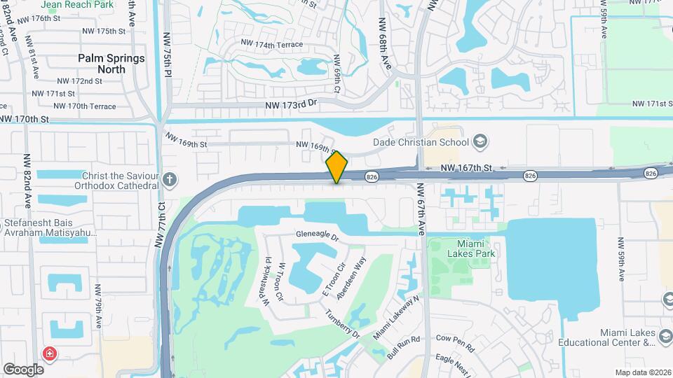 6978 NW 166 Terrace Map and Location Details