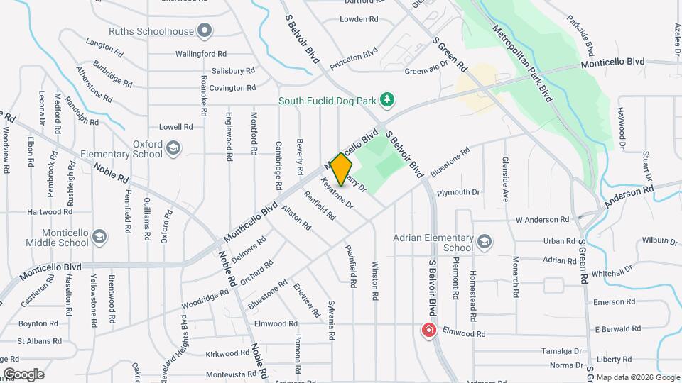 989 Keystone Dr Map and Location Details