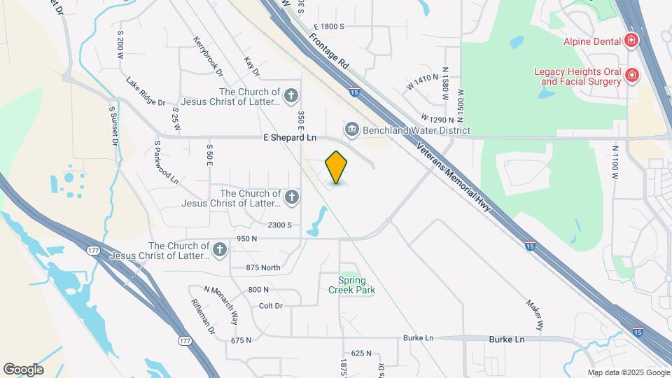 1088 N 1840 W Map and Location Details