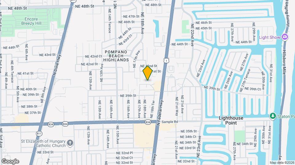 1779 NE 40th Pl Map and Location Details