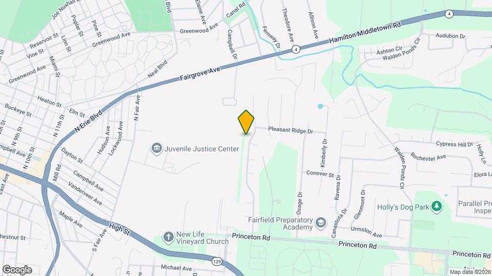 6283 Zoellners Pl Mapa y Detalles de la Ubicación