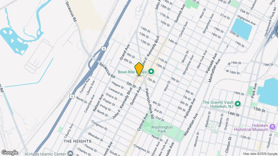 606 John F. Kennedy Blvd Map and Location Details