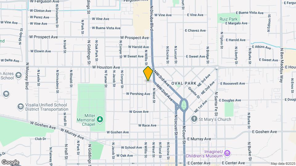 1024 N Willis St Map and Location Details