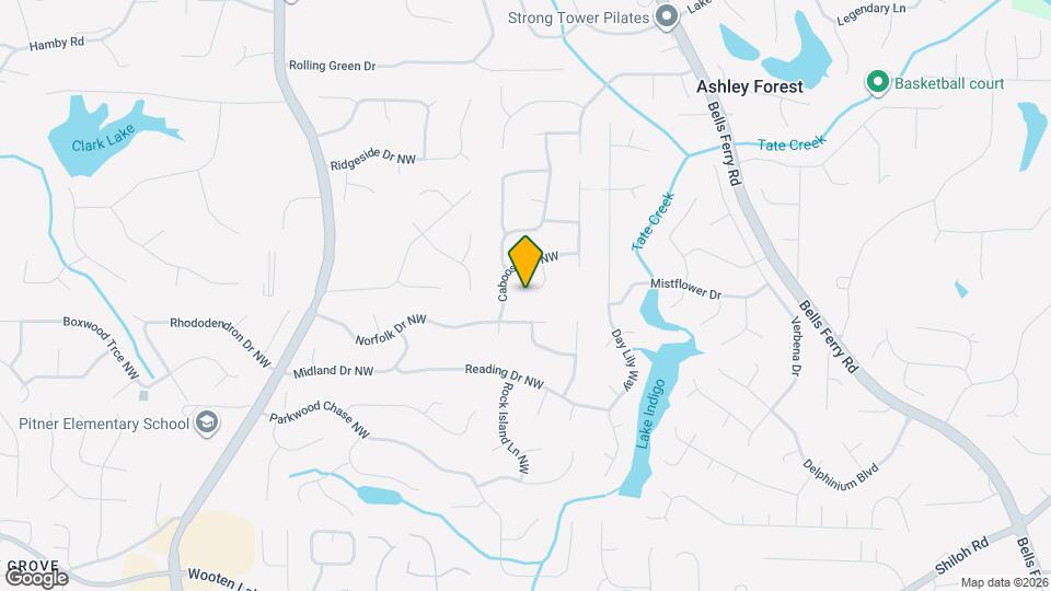 836 Sunset Ct NW Map and Location Details