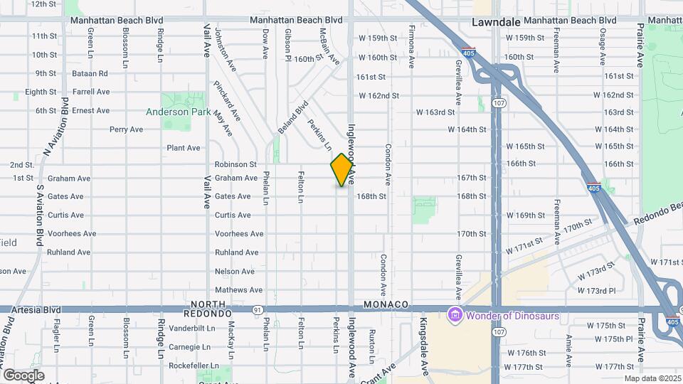 2703 Gates Ave Map and Location Details