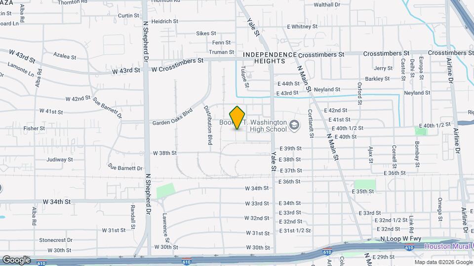 3916 Tulane Oak Dr Map and Location Details