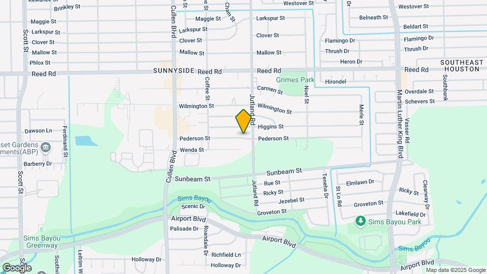 4923 Pederson St Map and Location Details