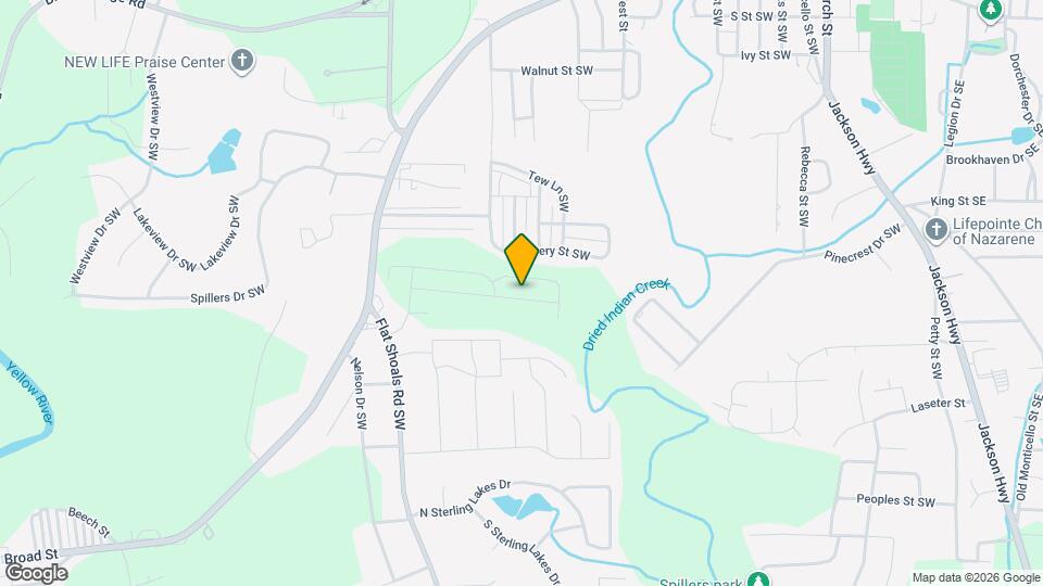 7635 Saffron Ave Map and Location Details