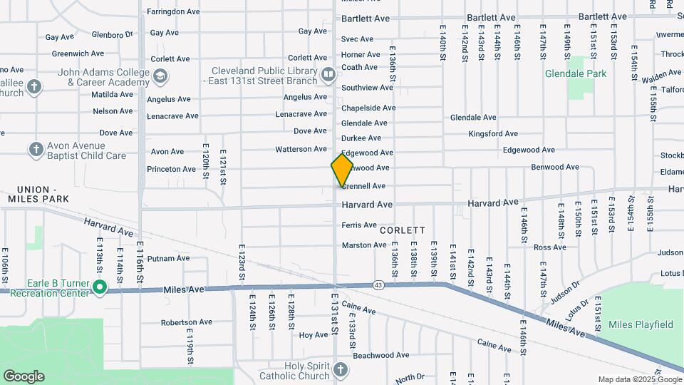 4013 E 131st St Map and Location Details