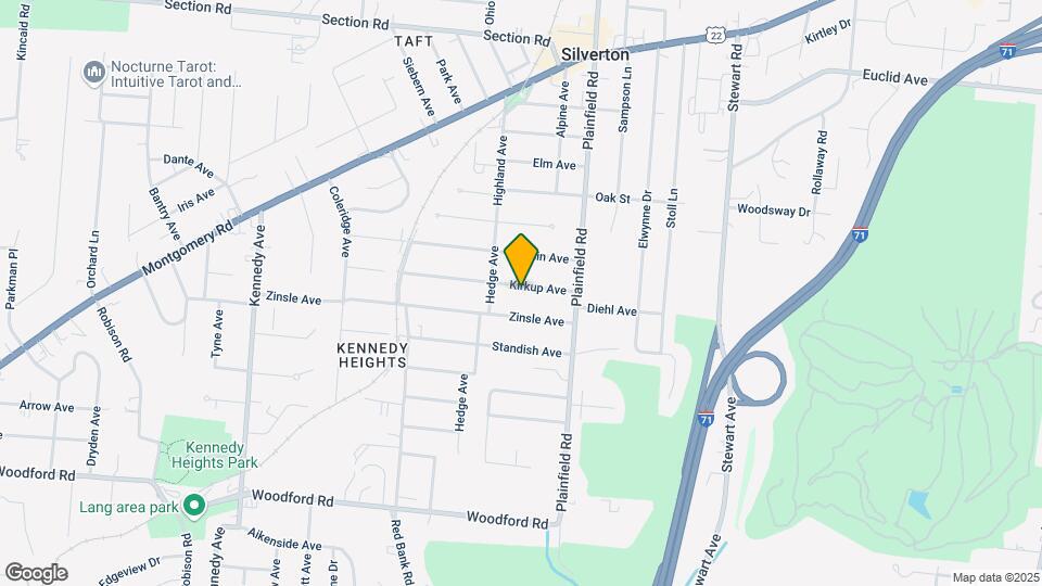 3929 Kirkup Ave Map and Location Details