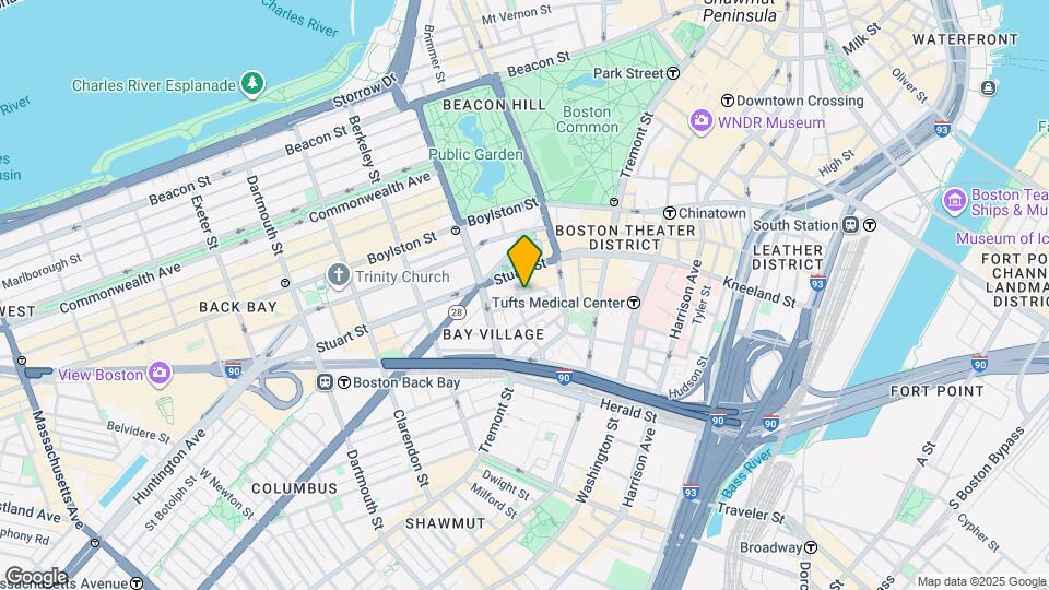 28 Piedmont St, Unit 3 Mapa y Detalles de la Ubicación