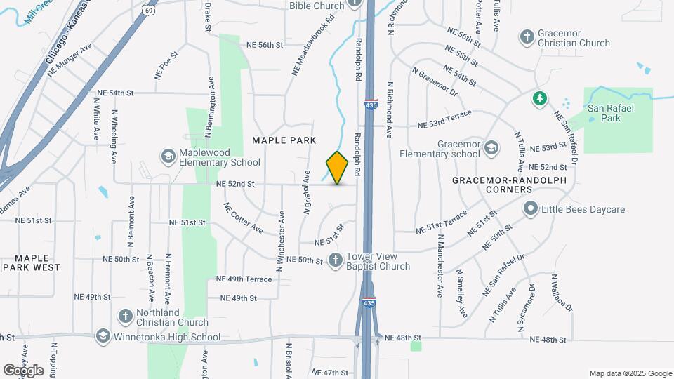 7139 NE 52nd St Map and Location Details