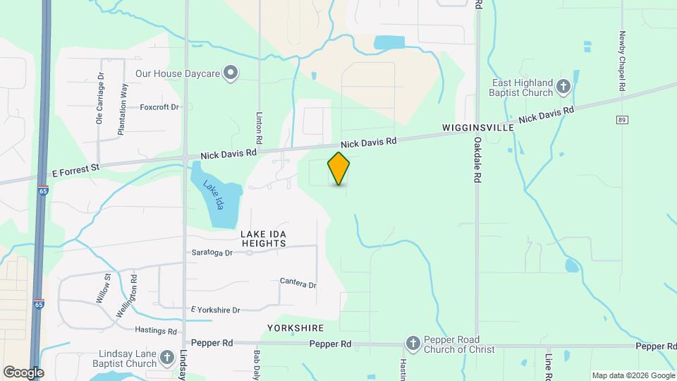 22599 Dashwood Ln Map and Location Details