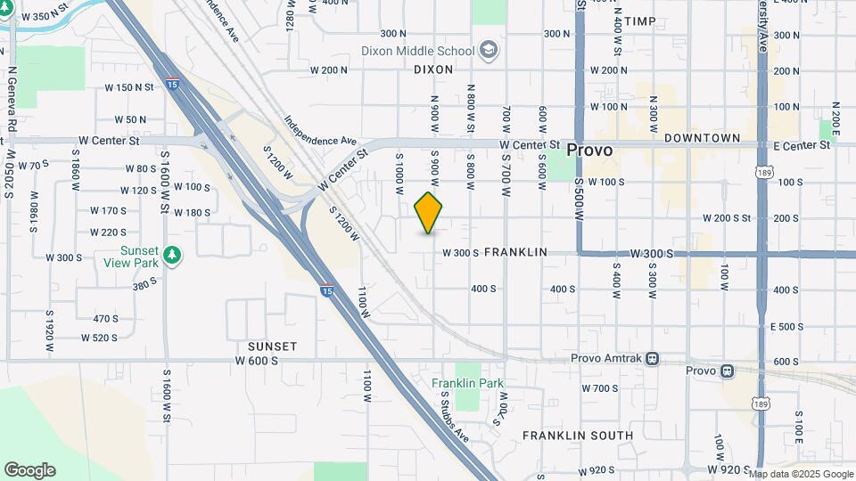 268 S 900 W Map and Location Details