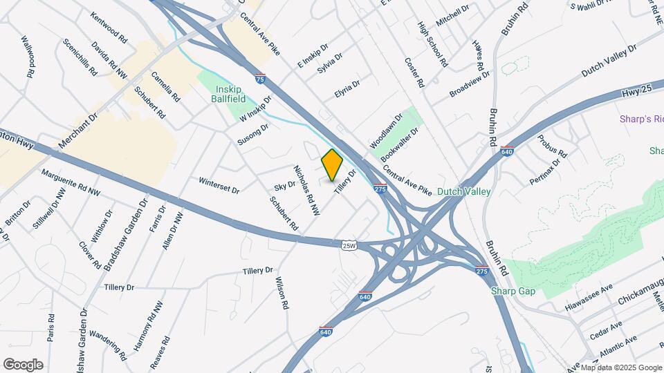 125 Tillery Dr Map and Location Details