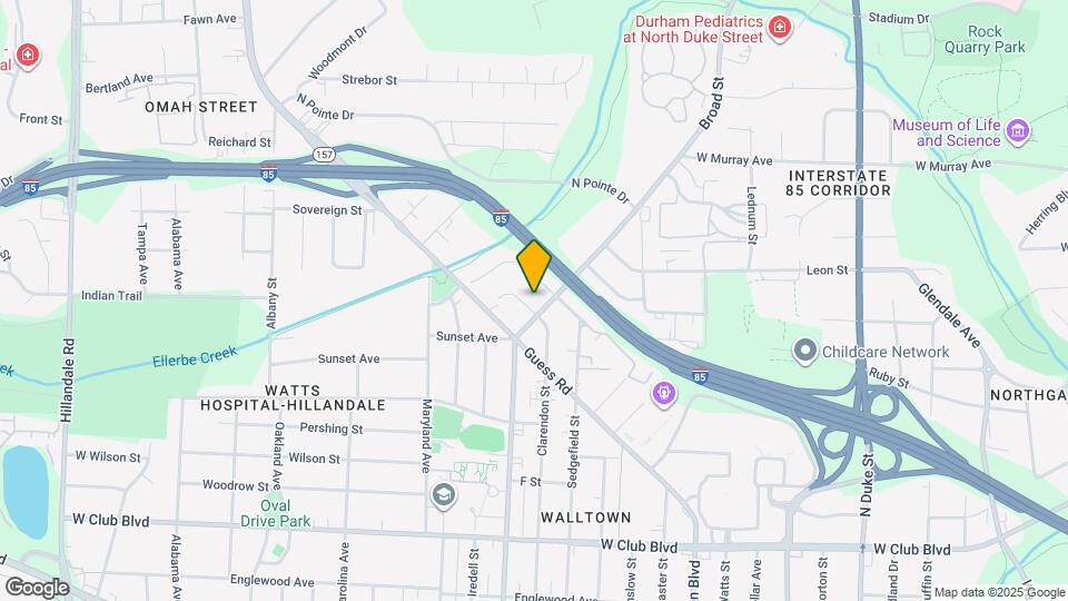 1803 Hillcrest Dr Map and Location Details