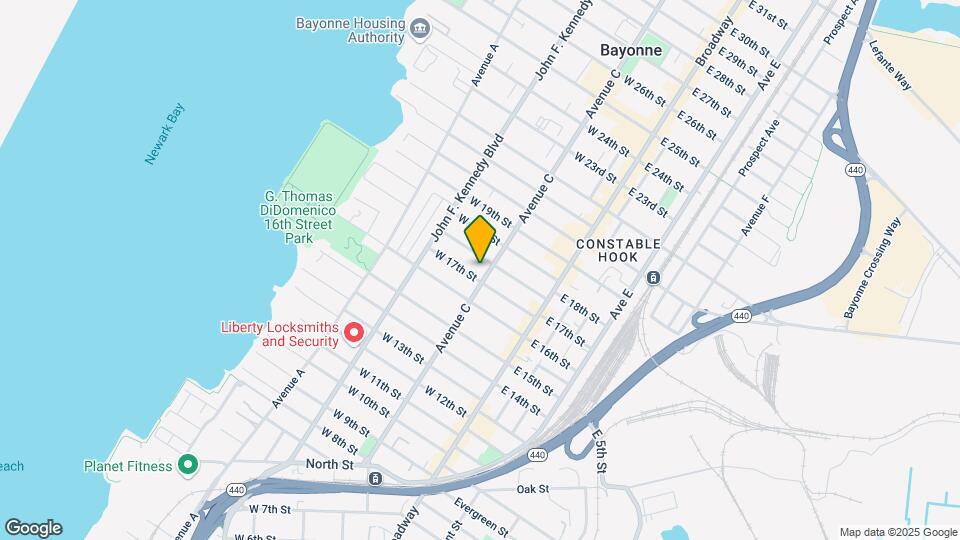 403 Avenue C, Unit 5 Map and Location Details