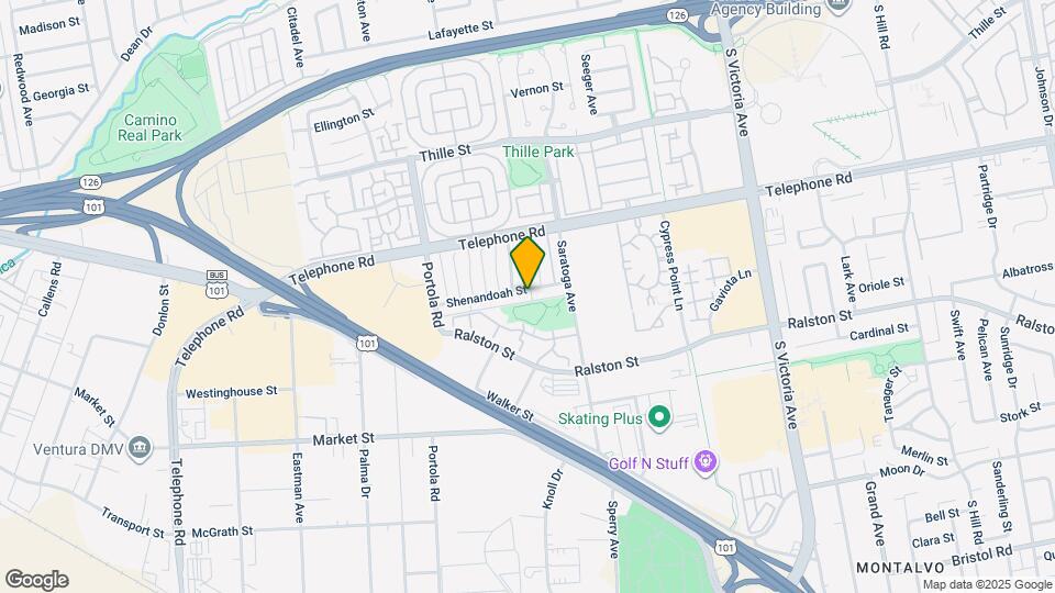 5180 Shenandoah St Map and Location Details