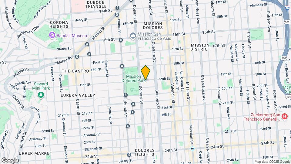 3667-3671 19th St Map and Location Details