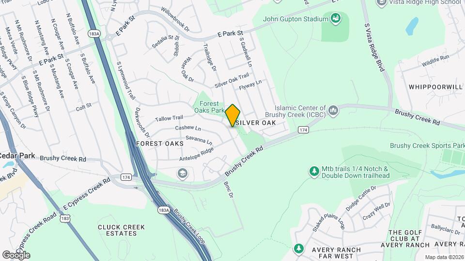 621 S Lynnwood Trail Map and Location Details