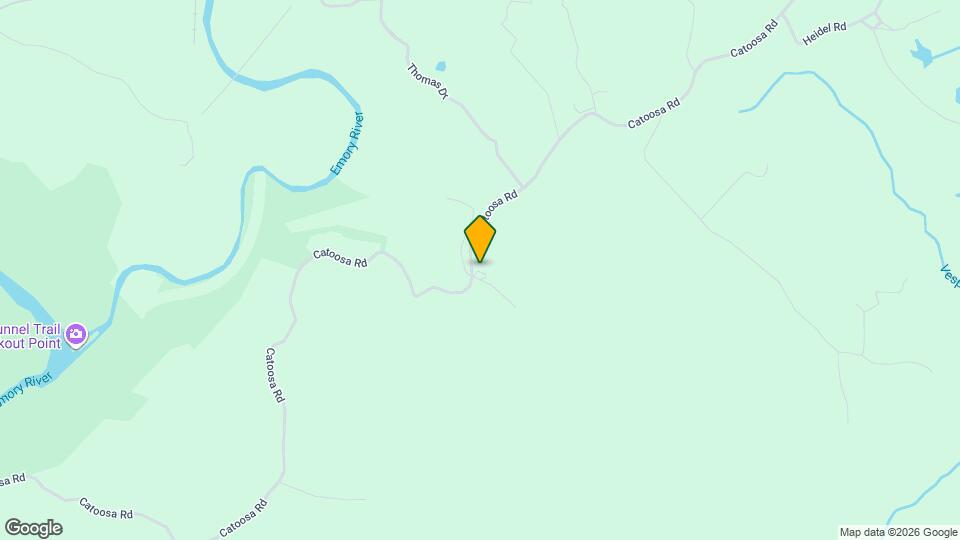 1051 Catoosa Rd Map and Location Details