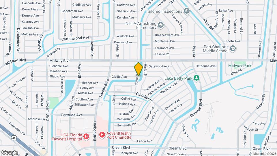 2220 Birchcrest Blvd Map and Location Details