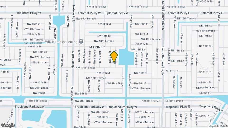 1126 NW 4th Ave Map and Location Details