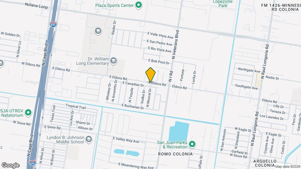 3671 N Mezcal Dr Map and Location Details