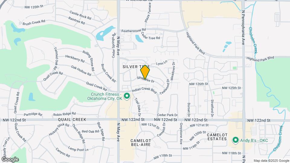 2708 Silvertree Dr Map and Location Details