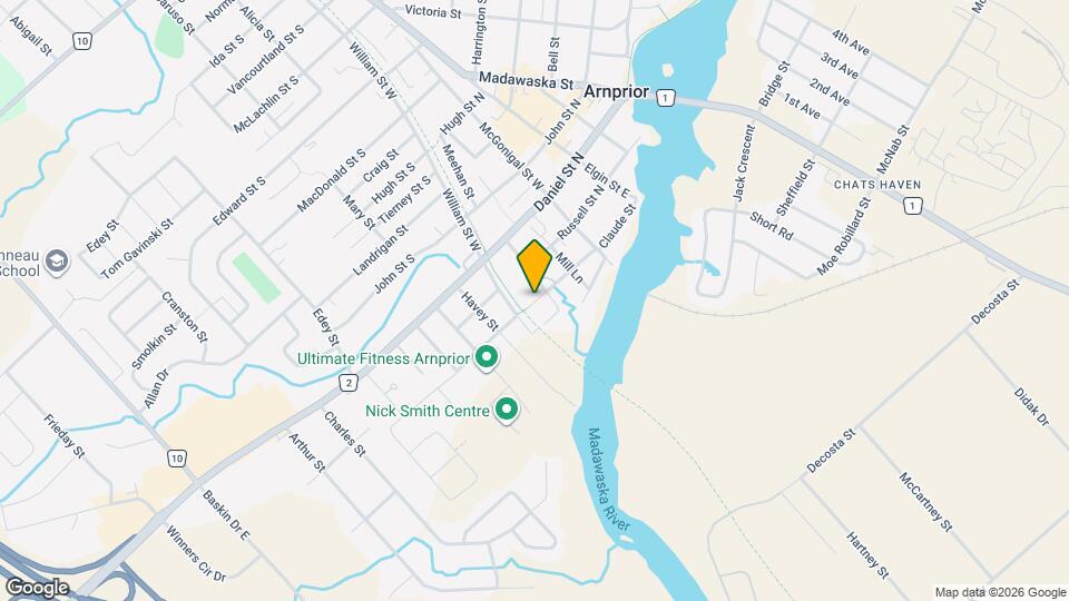 12 Thomas St N Map and Location Details