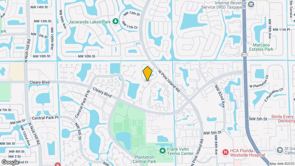 855 NW 91st Terrace Map and Location Details