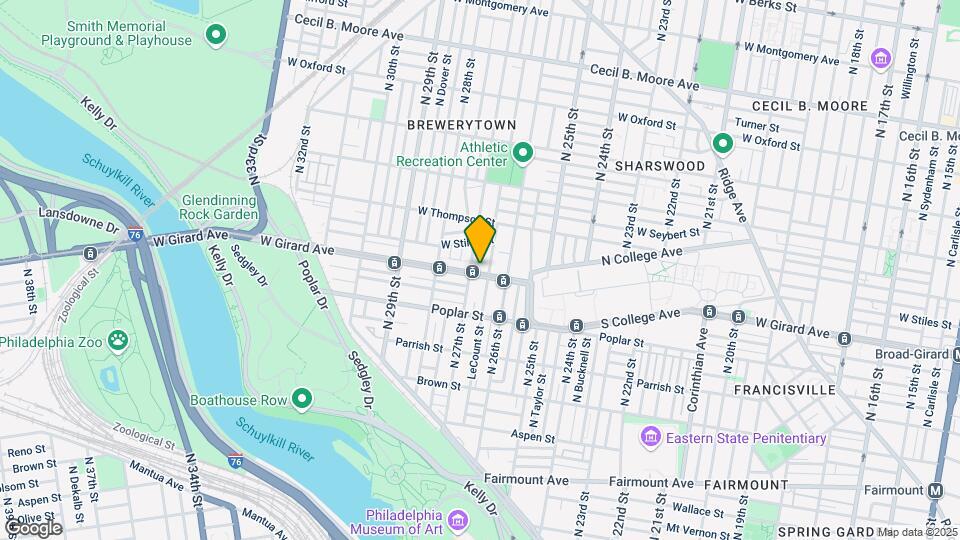 2631 W Girard Ave, Unit 2 Map and Location Details