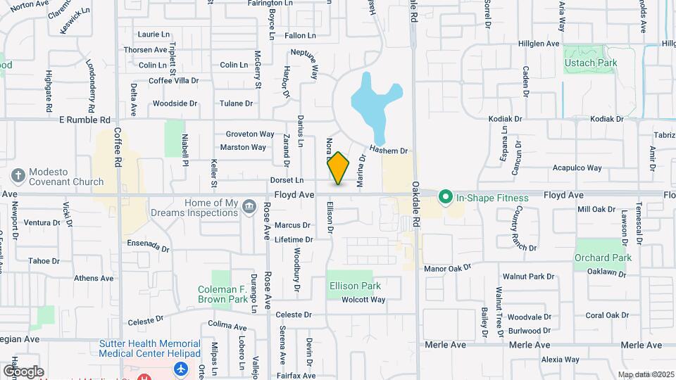 2017 Floyd Ave Mapa y Detalles de la Ubicación