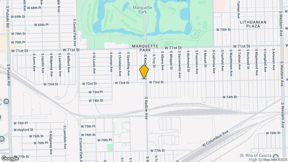 7254 S Kedzie Ave Map and Location Details