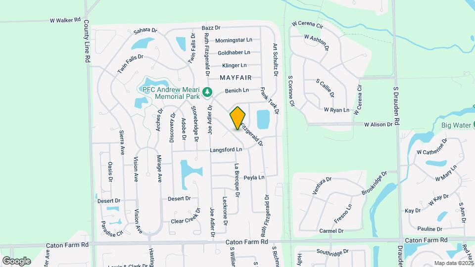 2710 Billie Limacher Ln Map and Location Details