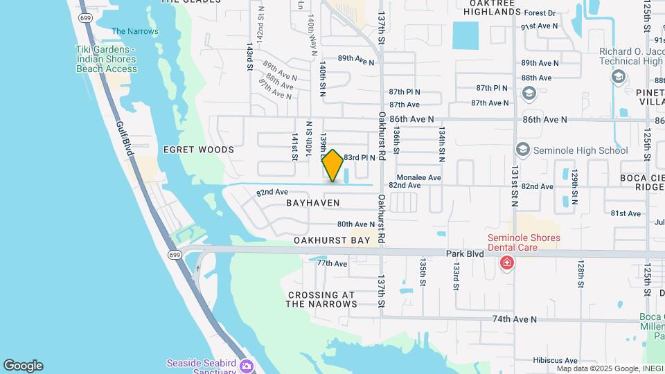 13933 Oak Forest Blvd N Map and Location Details