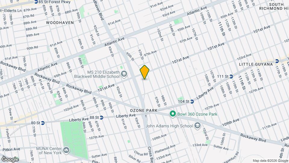 101-27 95th St Map and Location Details