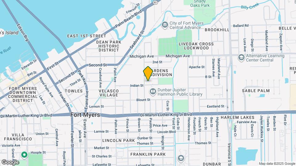 3021 Indian St Map and Location Details