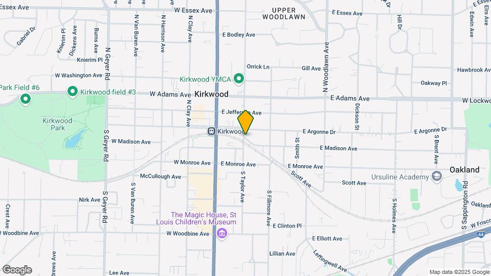 Kirkwood Station Plaza Apt Mapa y Detalles de la Ubicación