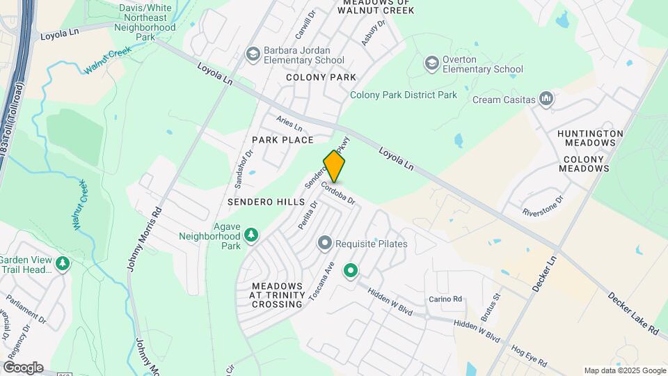 7308 Cordoba Dr Map and Location Details